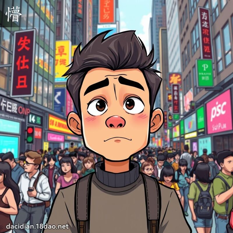 漢字: 懵 (多音字)