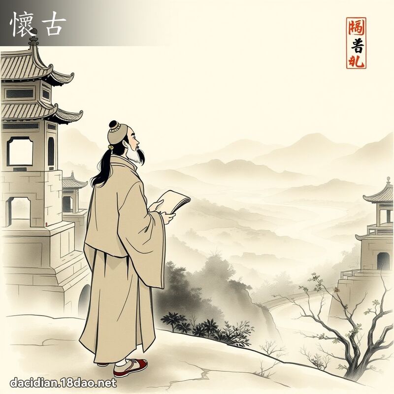 怀古 - 国语大辞典配图