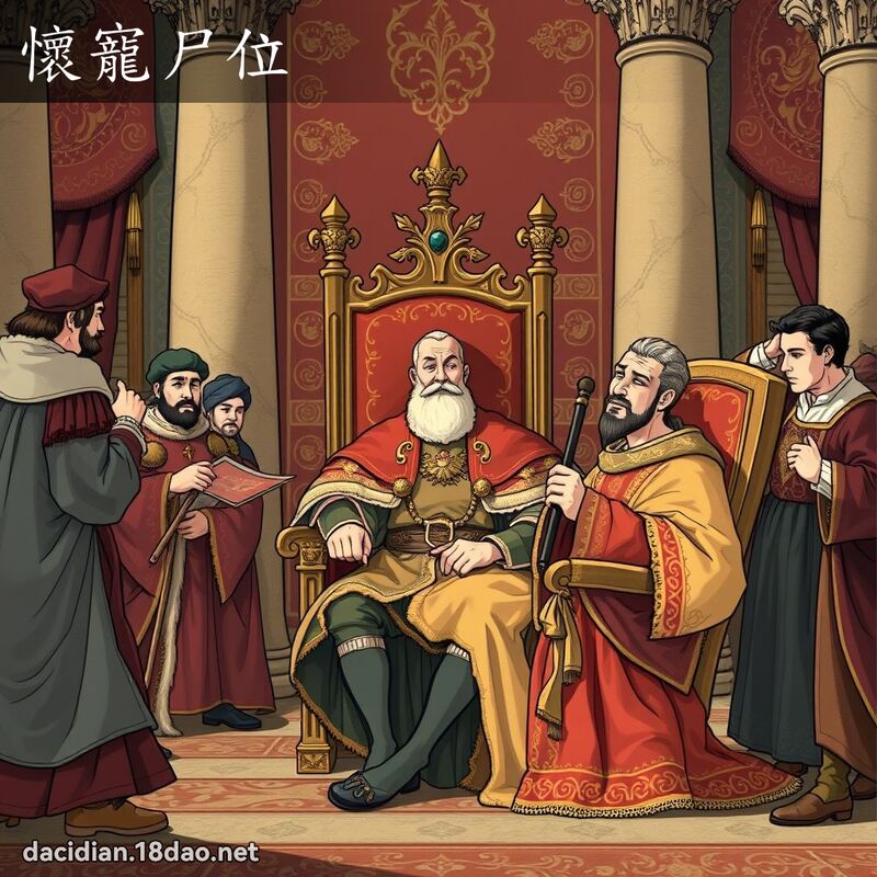懷寵尸位 - 國語大辭典配圖