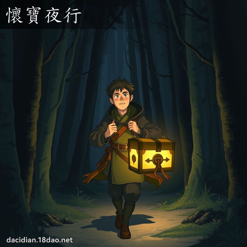 懷寶夜行 - 國語大辭典配圖