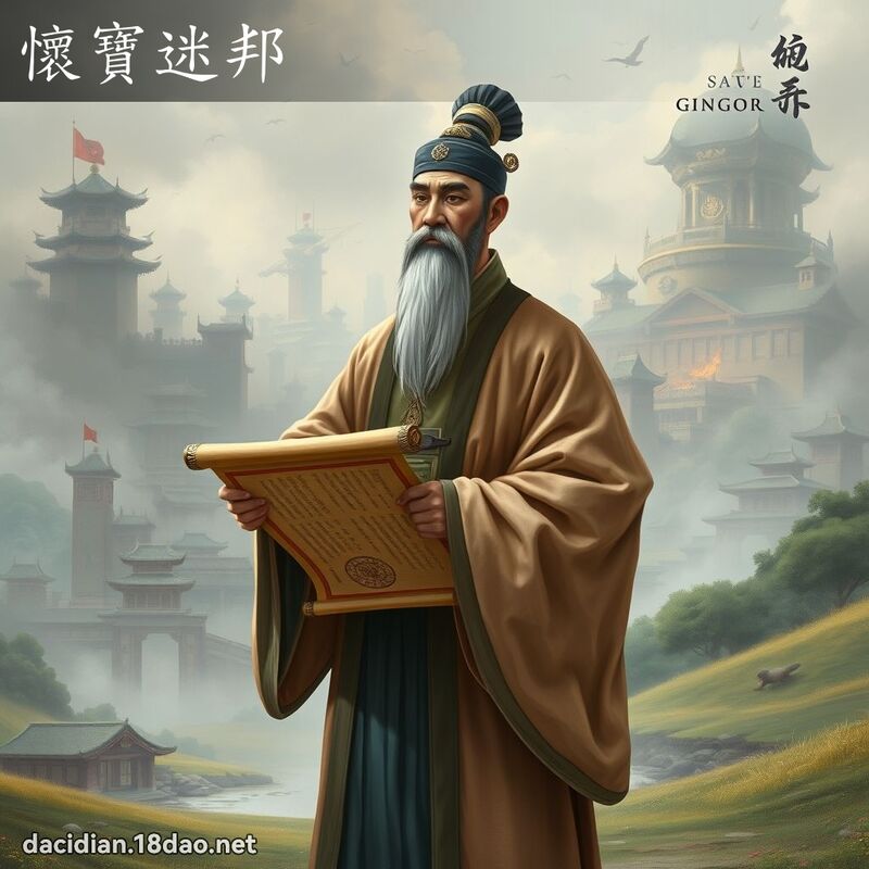 懷寶迷邦 - 國語大辭典配圖