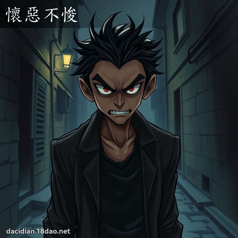 怀恶不悛 - 国语大辞典配图