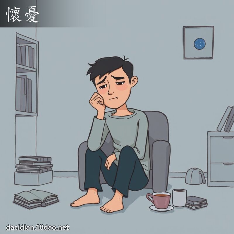 懷憂 - 國語大辭典配圖