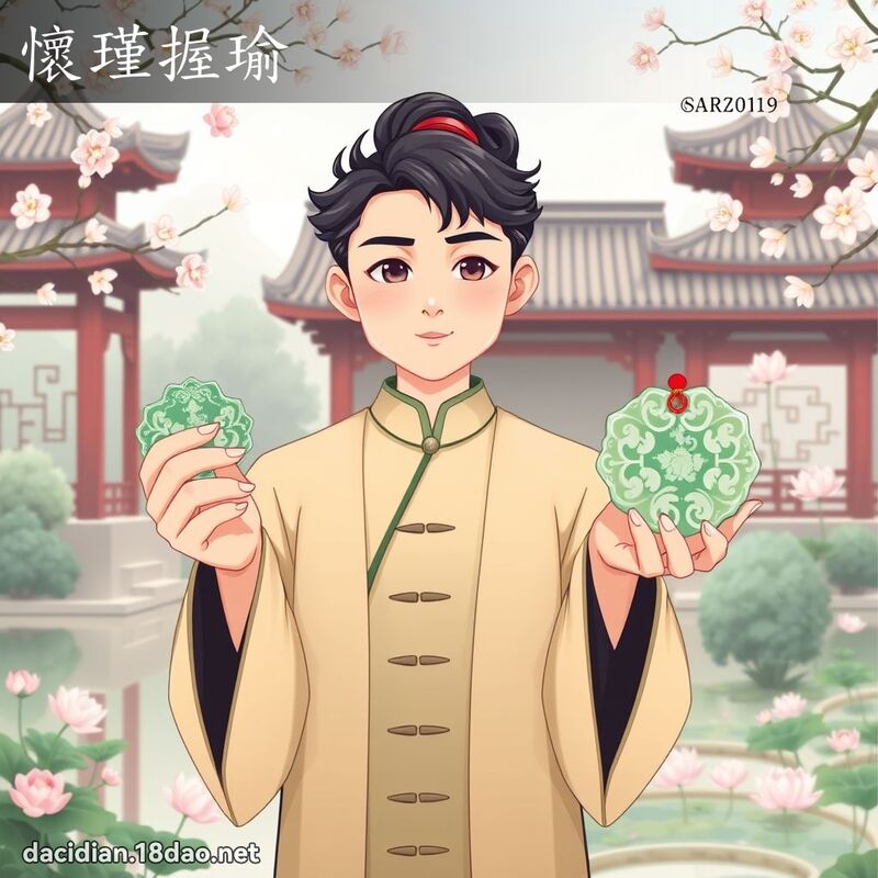 懷瑾握瑜 - 國語大辭典配圖