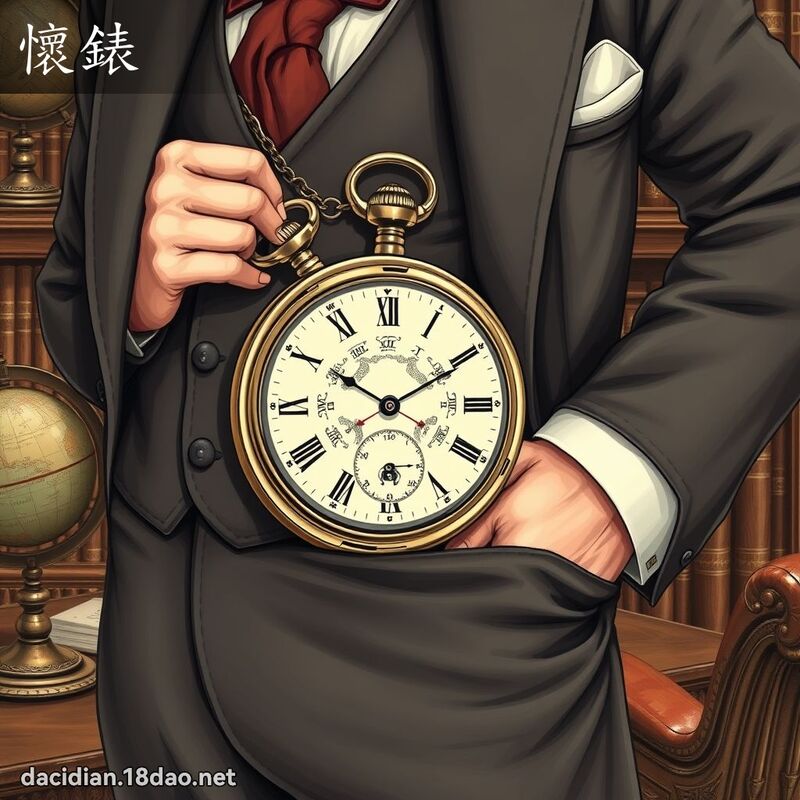 懷錶 - 國語大辭典配圖