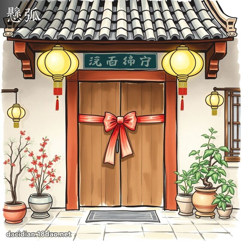 懸弧 - 國語大辭典配圖