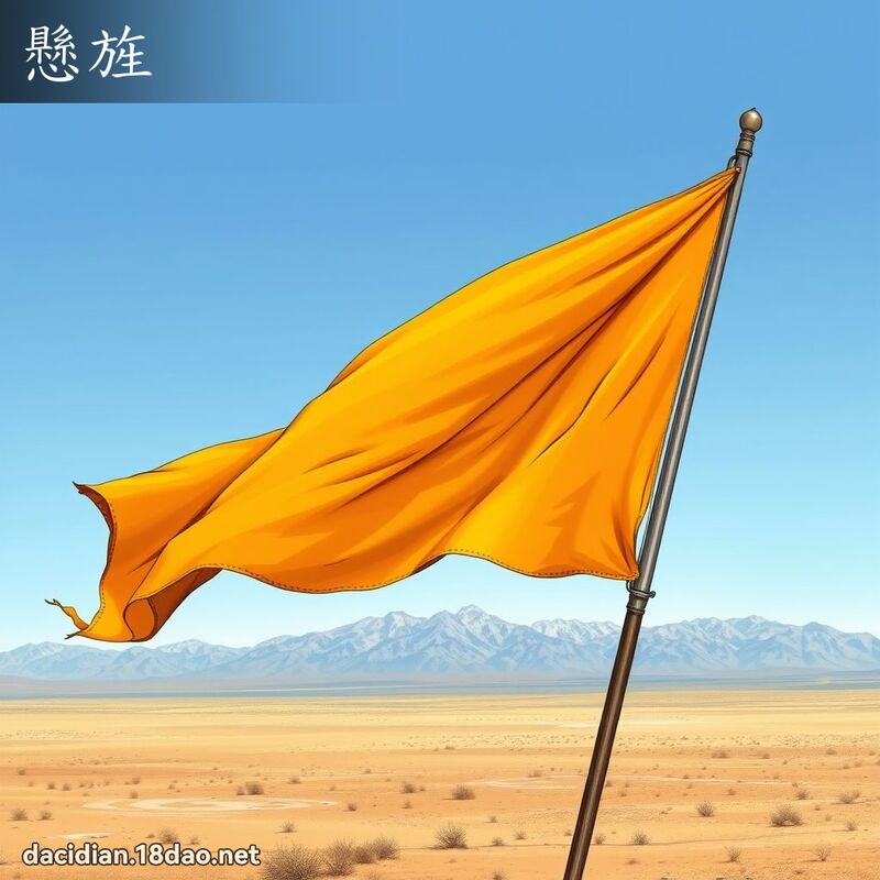懸旌 - 國語大辭典配圖