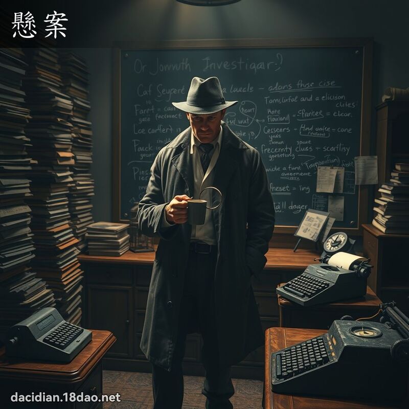 悬案 - 国语大辞典配图