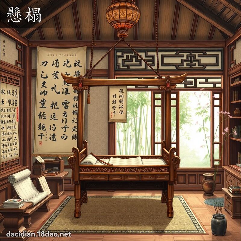 悬榻 - 国语大辞典配图