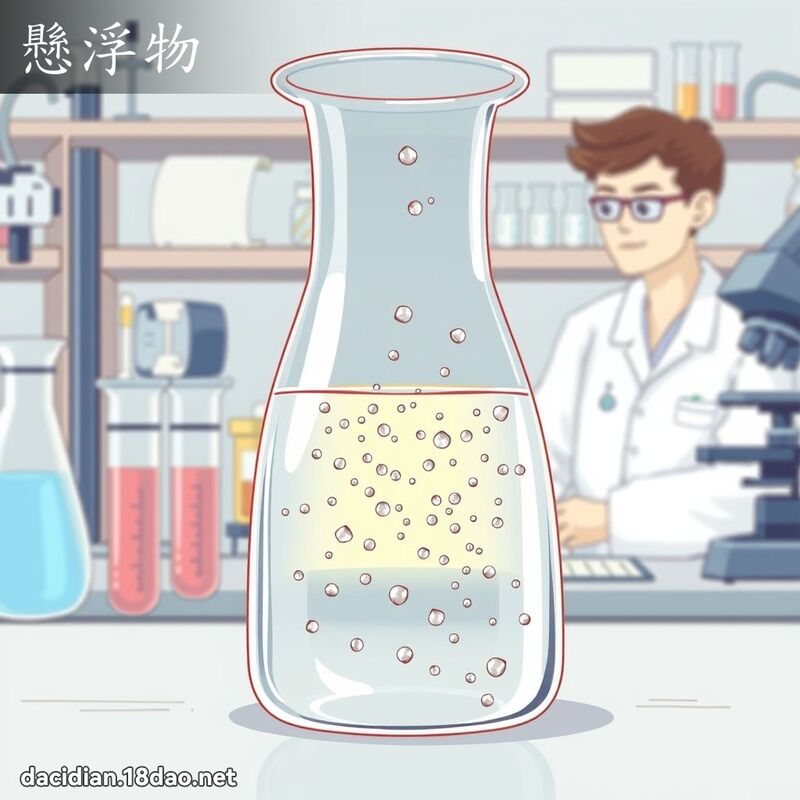 懸浮物 - 國語大辭典配圖