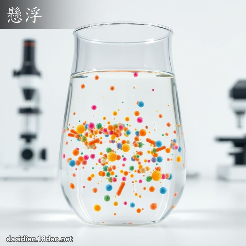 悬浮 - 国语大辞典配图