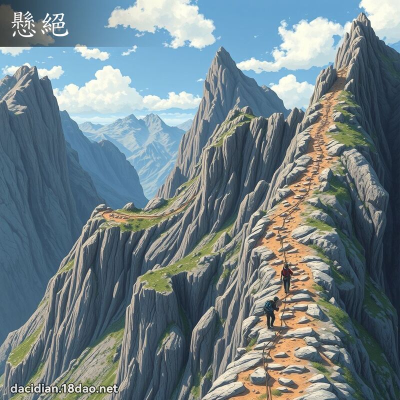 悬绝 - 国语大辞典配图