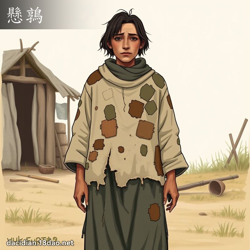 懸鶉 - 國語大辭典配圖