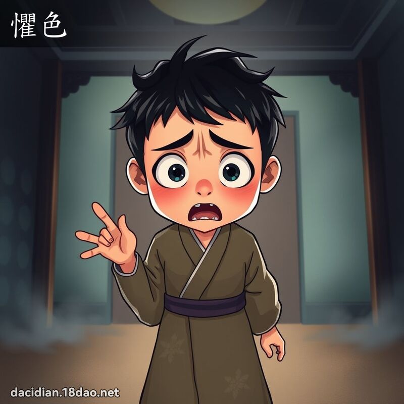 懼色 - 國語大辭典配圖