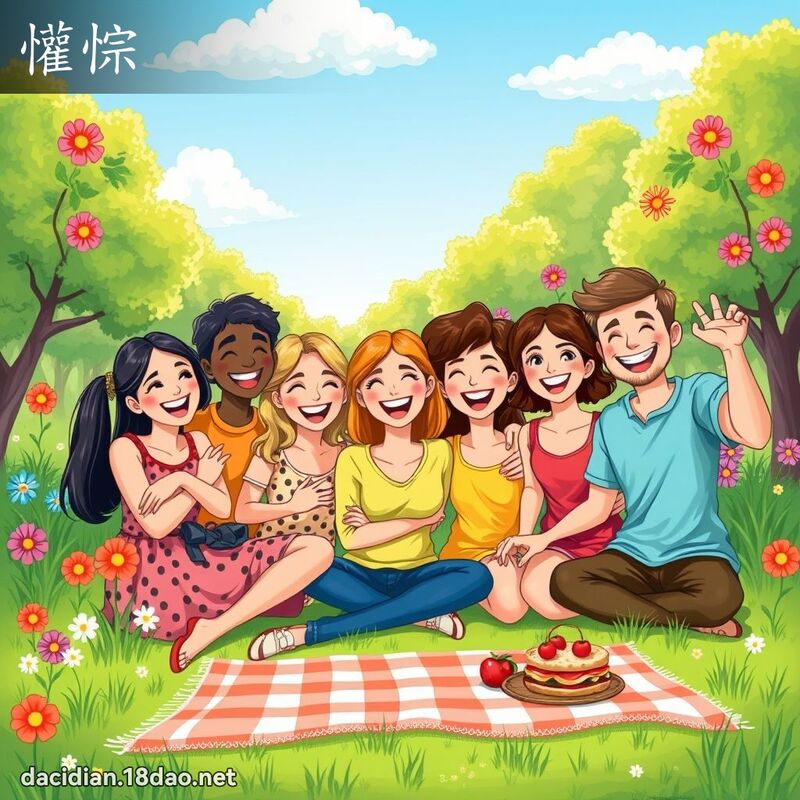 懽悰 - 国语大辞典配图