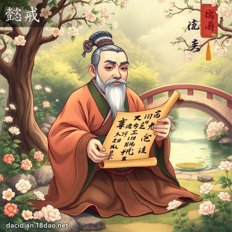 懿戒 - 国语大辞典配图