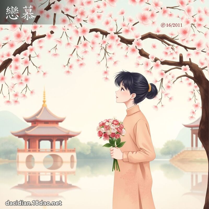 戀慕 - 國語大辭典配圖