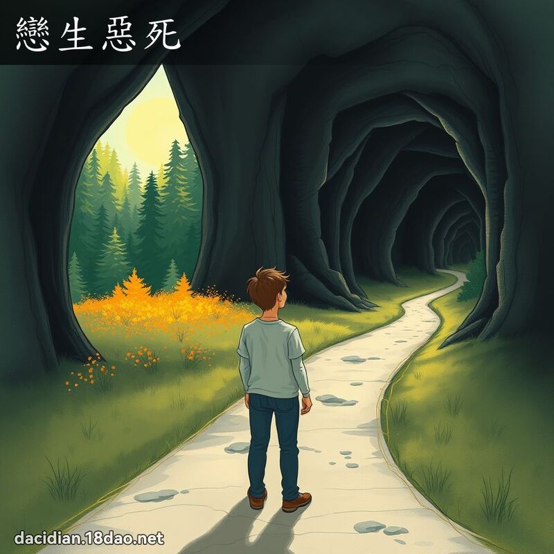 戀生惡死 - 國語大辭典配圖