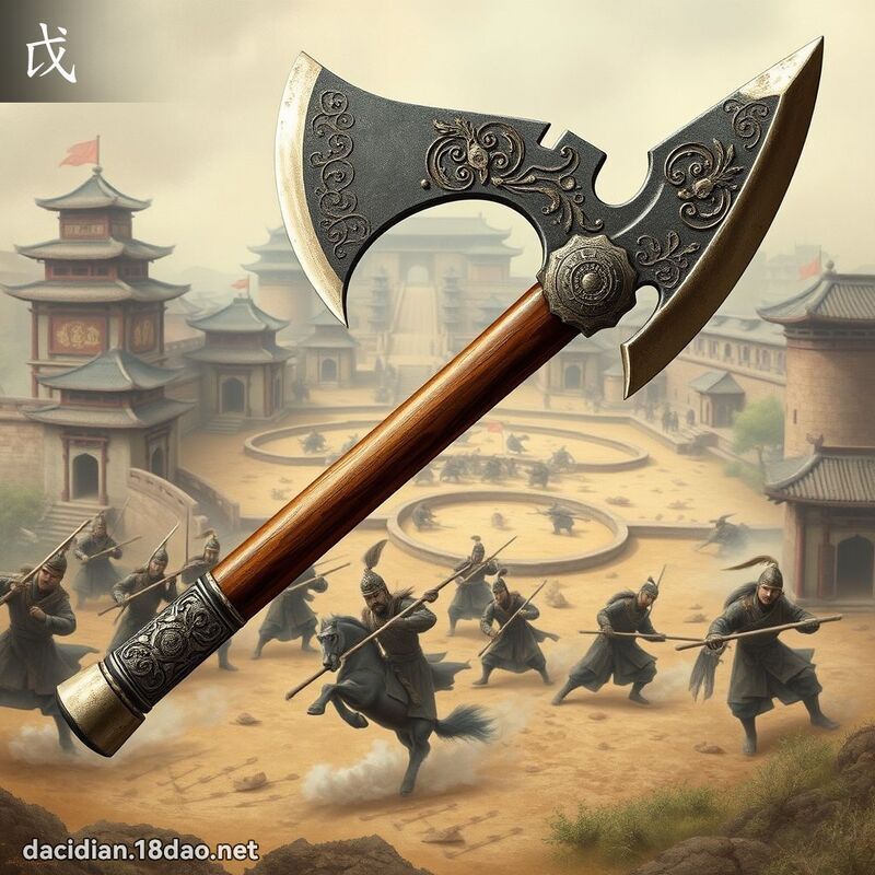 戉 - 国语大辞典配图