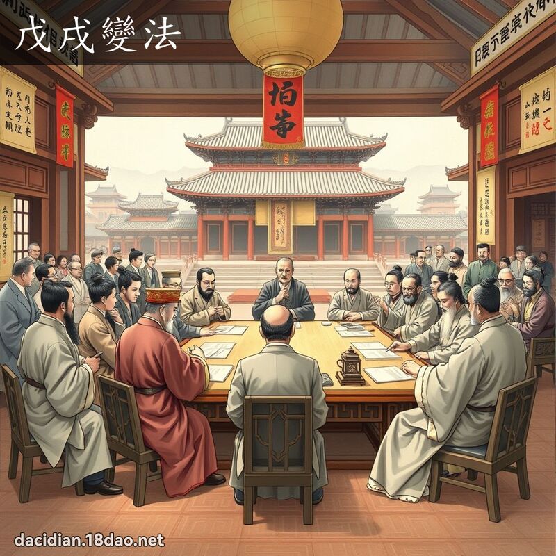 戊戌變法 - 國語大辭典配圖