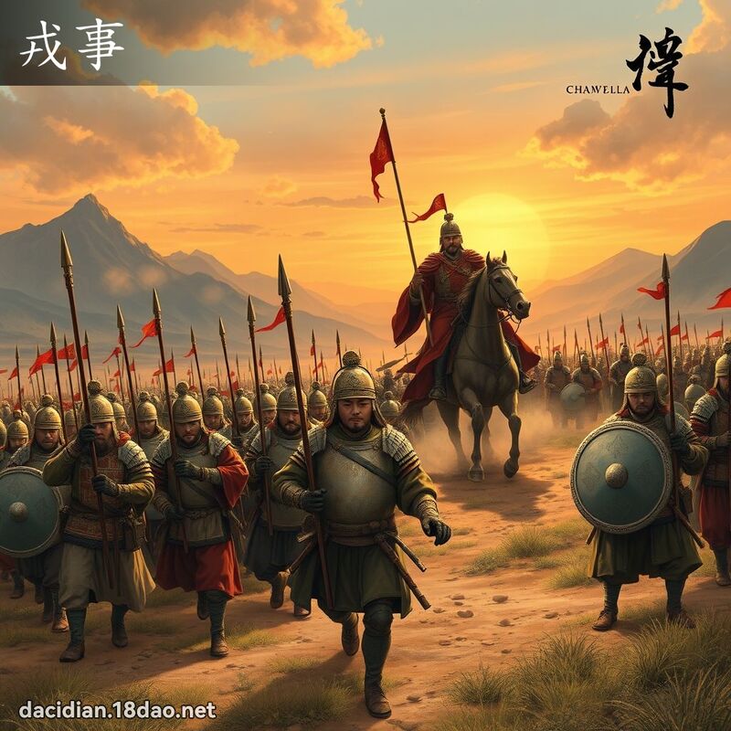 戎事 - 國語大辭典配圖