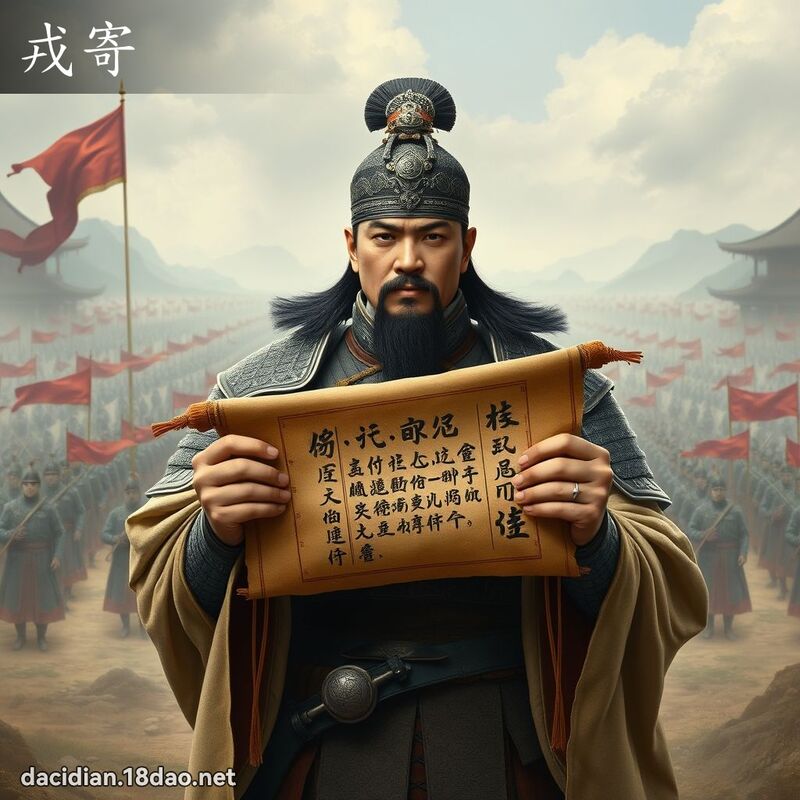 戎寄 - 國語大辭典配圖
