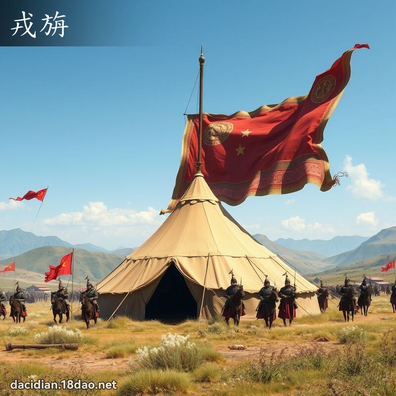戎旃 - 國語大辭典配圖