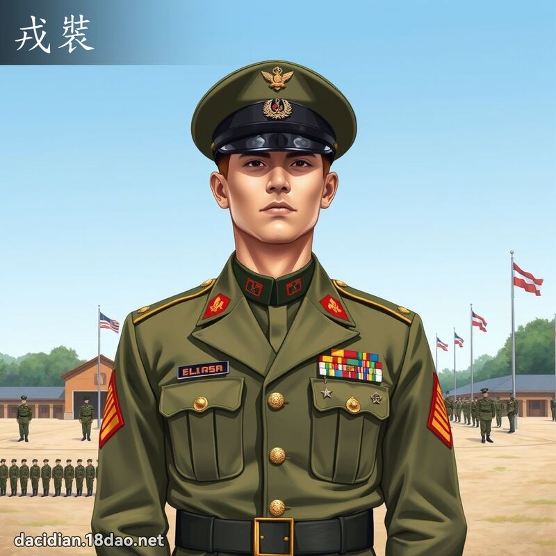 戎裝 - 國語大辭典配圖