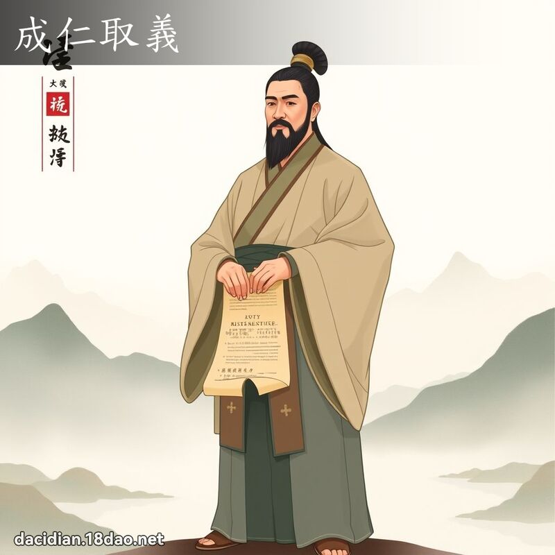 成仁取義 - 國語大辭典配圖