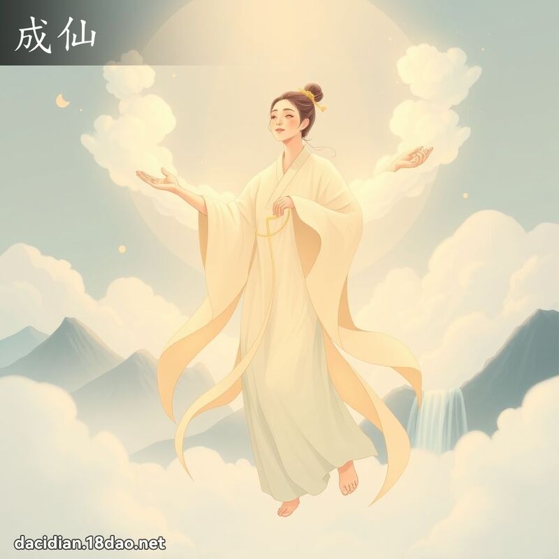 成仙 - 國語大辭典配圖