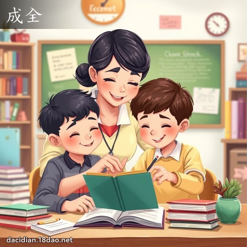 成全 - 国语大辞典配图