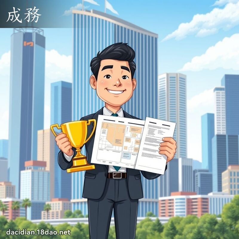 成務 - 國語大辭典配圖