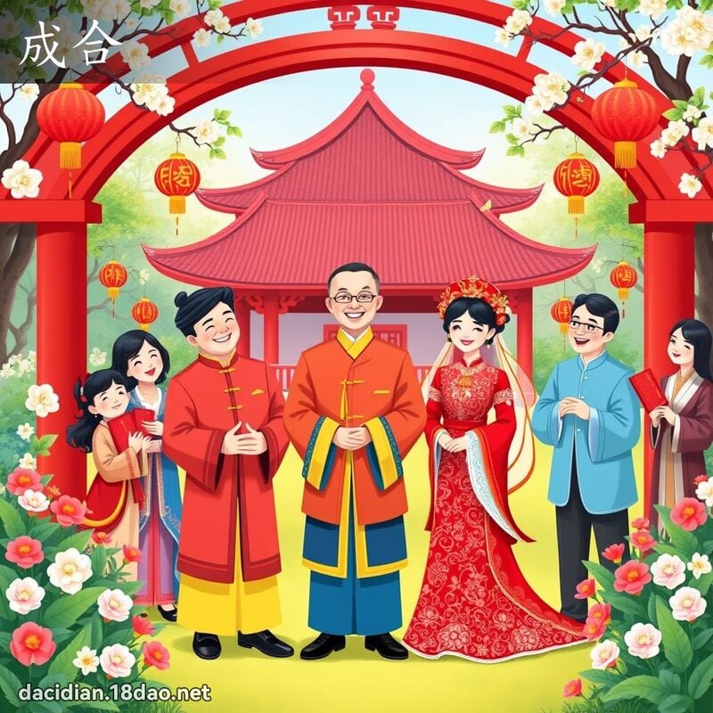 成合 - 國語大辭典配圖