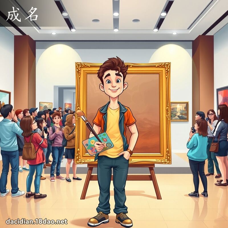 成名 - 國語大辭典配圖