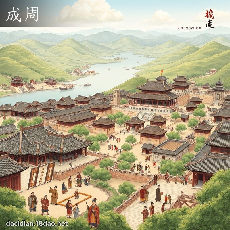 成周 - 国语大辞典配图