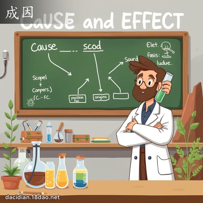 成因 - 國語大辭典配圖