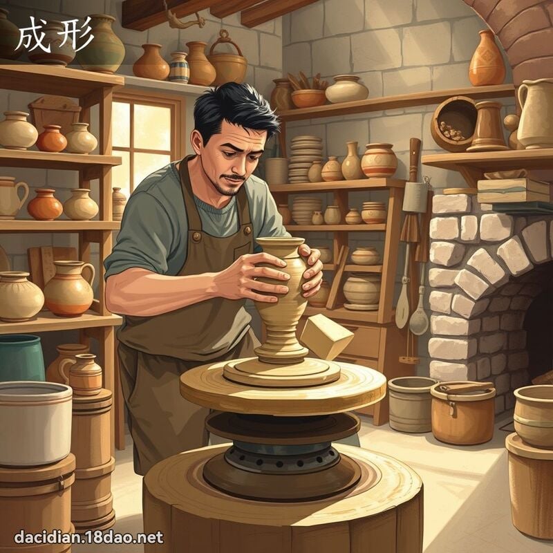 成形 - 国语大辞典配图