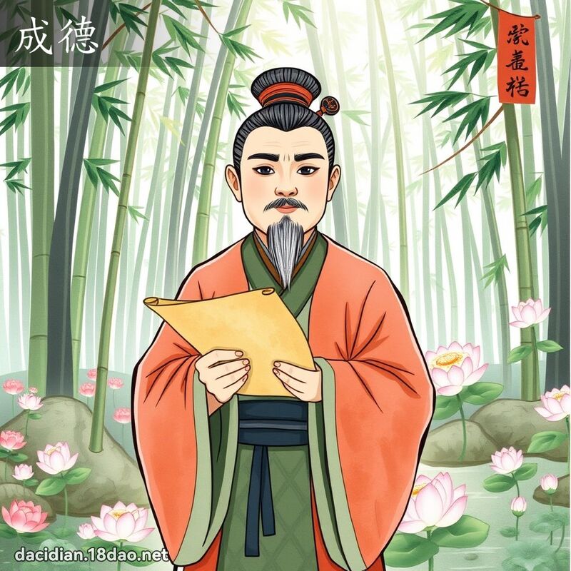 成德 - 國語大辭典配圖