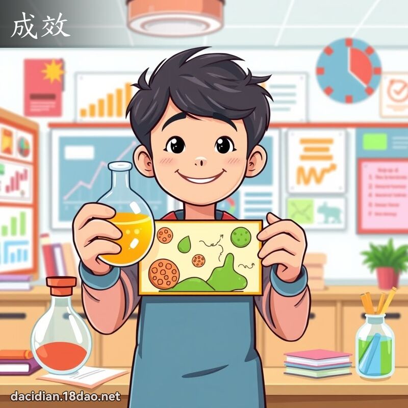 成效 - 國語大辭典配圖