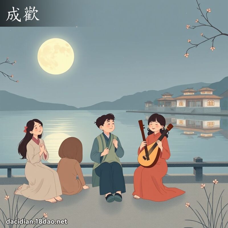 成歡 - 國語大辭典配圖