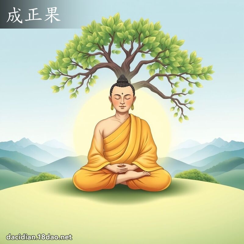 成正果 - 國語大辭典配圖