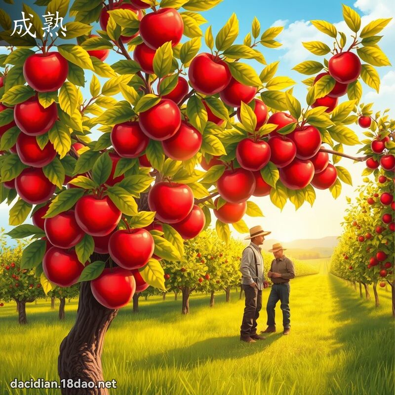 成熟 - 國語大辭典配圖