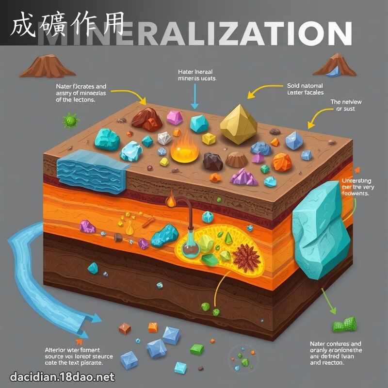 成礦作用 - 國語大辭典配圖