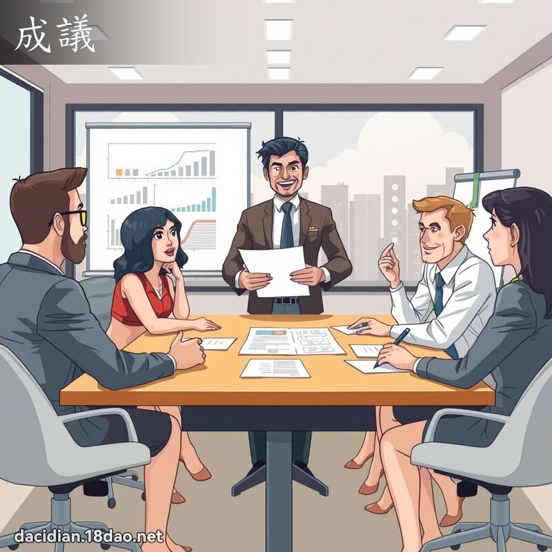 成议 - 国语大辞典配图