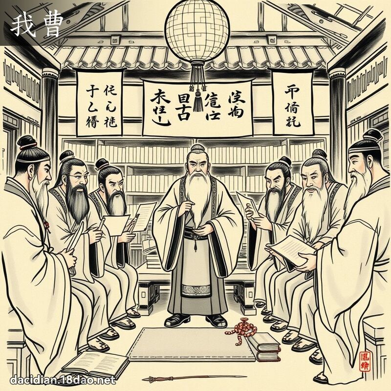 我曹 - 国语大辞典配图