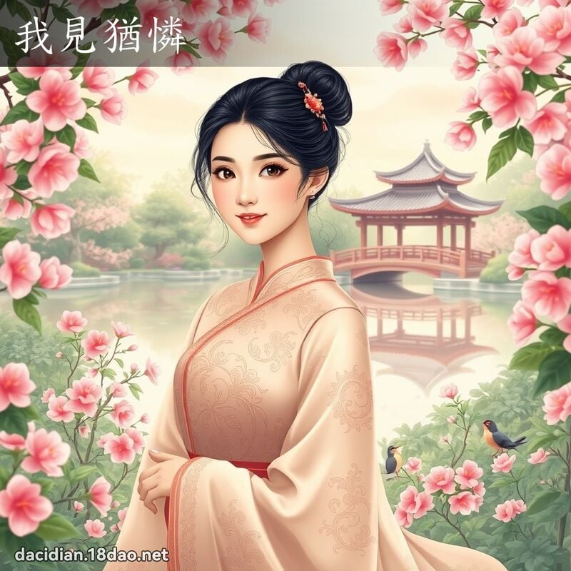 我见犹怜 - 国语大辞典配图