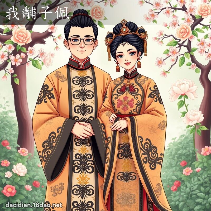 我黼子佩 - 國語大辭典配圖