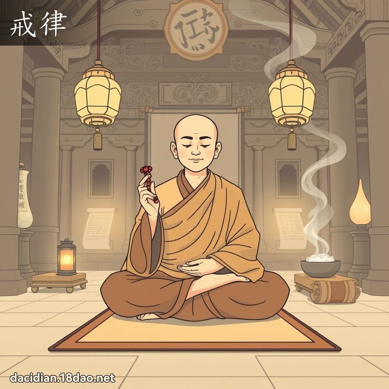 戒律 - 國語大辭典配圖