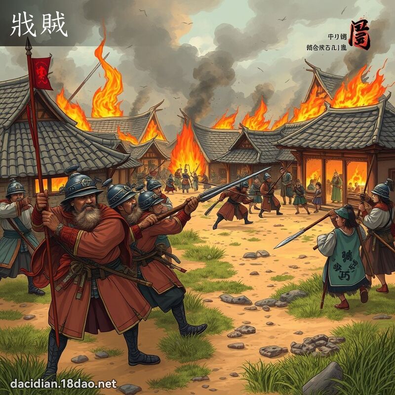 戕贼 - 国语大辞典配图