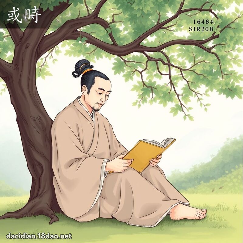 或时 - 国语大辞典配图